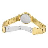 Guess Park Ave South Analog White Dial Gold Steel Strap Watch For Women - W0767L2 Authentic Buy Shop Now