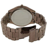 Michael Kors Runway Quartz Brown Dial Brown Steel Strap Watch For Women - MK3418 Authentic Buy Shop Now