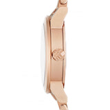 Burberry The City Nude Dial Rose Gold Steel Strap Watch for Women - BU9228 Authentic Buy Shop Now