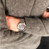 Hugo Boss Companion Chronograph Grey Dial Silver Mesh Bracelet Watch For Men - 1513549 Authentic Buy Shop Now