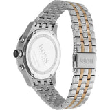 Hugo Boss Jet Silver Dial Two Tone Steel Strap Watch for Men - 1513385 Authentic Buy Shop Now
