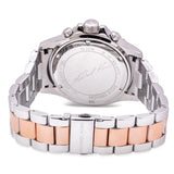 Michael Kors Everest Chronograph Silver Dial Two Tone Steel Strap Watch For Women - MK6975 Authentic Buy Shop Now