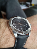 Tissot PR 100 Sport Quartz Black Dial Black Leather Strap Watch For Men - T101.610.16.051.00 Authentic Buy Shop Now