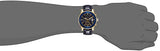 Guess Pinnacle Chronograph Quartz Blue Dial Blue Leather Strap Watch For Men - W0673G2 Authentic Buy Shop Now