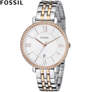Fossil Jacqueline White Dial Two Tone Steel Strap Watch for Women - ES3634 Authentic Buy Shop Now