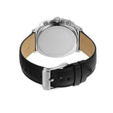 Michael Kors Sullivan Chronograph Black Dial Black Leather Strap Watch For Men - MK8997 Authentic Buy Shop Now