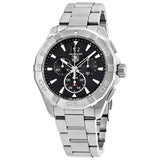 Tag Heuer Aquaracer Chronograph Black Dial Silver Steel Strap Watch for Men - CAY1110.BA0927 Authentic Buy Shop Now