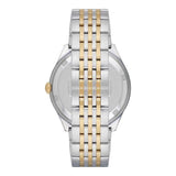 Emporio Armani Cream Dial Two Tone Steel Strap Watch For Men - AR11034 Authentic Buy Shop Now
