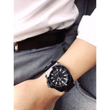 Gucci Dive Quartz Black Dial Black Steel Strap Watch For Men - YA136205 Authentic Buy Shop Now