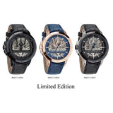 Maserati Potenza Automatic Black Dial Black Leather Strap Stainless Steel Watch For Men - R8821119006 Authentic Buy Shop Now