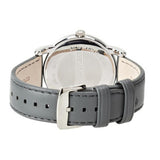 Emporio Armani Classic Quartz Grey Dial Grey Leather Strap Watch For Men - AR1730 Authentic Buy Shop Now