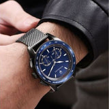 Maserati Traguardo 45mm Chronograph Blue Dial Watch For Men - R8873612009 Authentic Buy Shop Now