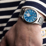 Citizen Tsuyosa Automatic Blue Dial Silver Steel Strap Watch For Men - NK5010-51L Authentic Buy Shop Now