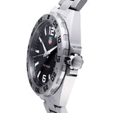Tag Heuer Formula 1 Black Dial Silver Steel Strap Watch for Men - WAZ1112.BA0875 Authentic Buy Shop Now