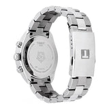 Tissot PR 100 Sport Chic Chronograph Diamonds Mother of Pearl Dial Silver Steel Strap Watch for Women - T101.917.11.116.00 Authentic Buy Shop Now