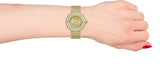 Guess Dream Quartz Gold Dial Gold Mesh Strap Watch For Women - GW0550L2 Authentic Buy Shop Now