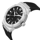Salvatore Ferragamo F-80 Black Dial Black Rubber Strap Watch For Men - SFHY01322 Authentic Buy Shop Now