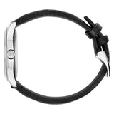 Gucci G Timeless Automatic Black Dial Black Leather Strap Watch For Women - YA126469 Authentic Buy Shop Now