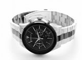 Maserati Circuito Chronograph Black Dial Two Tone Steel Strap Watch For Men - R8873627003 Authentic Buy Shop Now