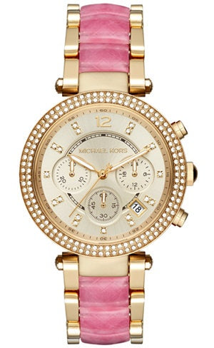 Michael Kors Parker Gold Dial Two Tone Steel Strap Watch for Women - MK6363 Authentic Buy Shop Now