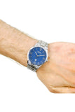 Hugo Boss Governer Blue Dial Silver Steel Strap Watch for Men - 1513487 Authentic Buy Shop Now