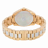 Bulova Crystal Collection Blue Dial Gold Steel Strap Watch for Men - 98C128 Authentic Buy Shop Now