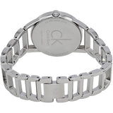 Calvin Klein Stately Silver Dial Silver Steel Strap Watch for Women - K3G2312W Authentic Buy Shop Now