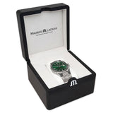 Maurice Lacroix Aikon Venturer Green Dial Silver Steel Strap Watch for Men - AI6057-SSL52-630-1 Authentic Buy Shop Now