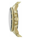 Guess BFF Multifunction Black Dial Gold Steel Strap Watch for Women - W0231L3 Authentic Buy Shop Now