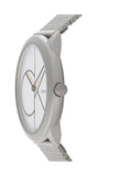 Calvin Klein Minimal White Dial Silver Mesh Bracelet Watch for Women - K3M5215X Authentic Buy Shop Now