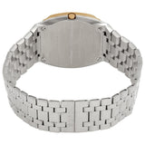 Gucci 25H Quartz Gold Dial Silver Steel Strap Watch for Women - YA163403 Authentic Buy Shop Now