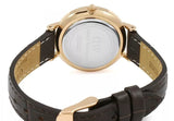 Daniel Wellington Classic Petite York White Dial Brown Leather Strap Watch For Women - DW00100232 Authentic Buy Shop Now