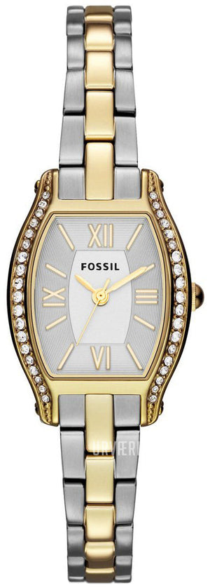 Fossil Molly Silver Dial Two Tone Steel Strap Watch for Women - ES3287 Authentic Buy Shop Now