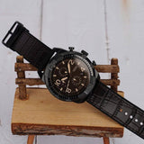Fossil Bronson Chronograph Brown Dial Brown Leather Strap Watch for Men - FS5713 Authentic Buy Shop Now