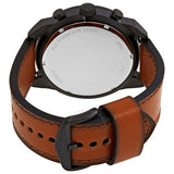 Fossil Bronson Black Dial Brown Leather Strap Watch for Men - FS5714 Authentic Buy Shop Now