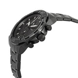 Fossil Bronson Chronograph Black Dial Black Steel Strap Watch for Men - FS5853 Authentic Buy Shop Now