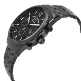 Fossil Forrester Chronograph Black Dial Grey Steel Strap Watch for Men - FS5606 Authentic Buy Shop Now