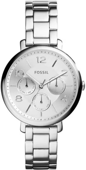 Fossil Jacqueline Silver Dial Silver Steel Strap Watch for Women - ES3664 Authentic Buy Shop Now