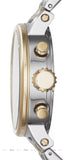 Fossil Original Boyfriend Analog White Dial Two Tone Steel Strap Watch for Women - ES3746 Authentic Buy Shop Now
