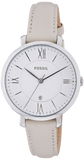 Fossil Jacqueline White Dial Beige Leather Strap Watch for Women - ES3793 Authentic Buy Shop Now