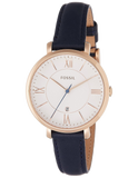 Fossil Jacqueline White Dial Blue Leather Strap Watch for Women - ES3843 Authentic Buy Shop Now