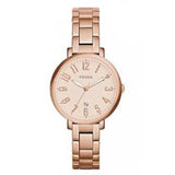 Fossil Jacqueline Rose Gold Dial Rose Gold Steel Strap Watch for Women - ES3970 Authentic Buy Shop Now