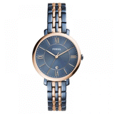 Fossil Jaqueline Grey Dial Two Tone Steel Strap Watch for Women - ES4321 Authentic Buy Shop Now