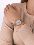 Fossil Jacqueline Mother of Pearl White Dial Gold Mesh Strap Watch for Women - ES4352 Authentic Buy Shop Now