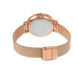Fossil Jacqueline Quartz Rose Gold Dial Rose Gold Mesh Strap Watch for Women - ES4628 Authentic Buy Shop Now