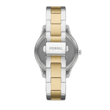 Fossil Stella Sport Multifunction Silver Dial Two Tone Steel Strap Watch for Women - ES5107 Authentic Buy Shop Now