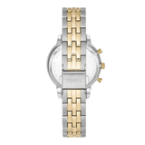 Fossil Neutra Chronograph Mother of Pearl White Dial Two Tone Steel Strap Watch for Women - ES5216 Authentic Buy Shop Now