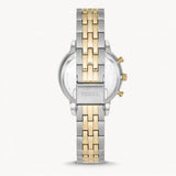 Fossil Neutra Chronograph Mother of Pearl White Dial Two Tone Steel Strap Watch for Women - ES5216 Authentic Buy Shop Now