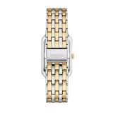 Fossil Raquel Three Hand Mother of Pearl Dial Two Tone Steel Strap Watch For Women - ES5305 Authentic Buy Shop Now
