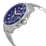 Fossil FB-03 Chronograph Blue Dial Silver Steel Strap Watch for Men - FS5724 Authentic Buy Shop Now